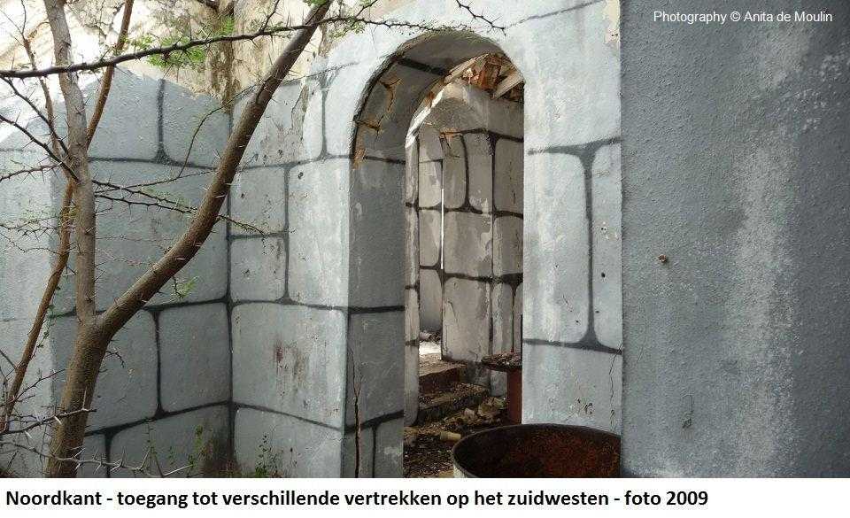 29. Noordkant toegang tot vertrekken 2009